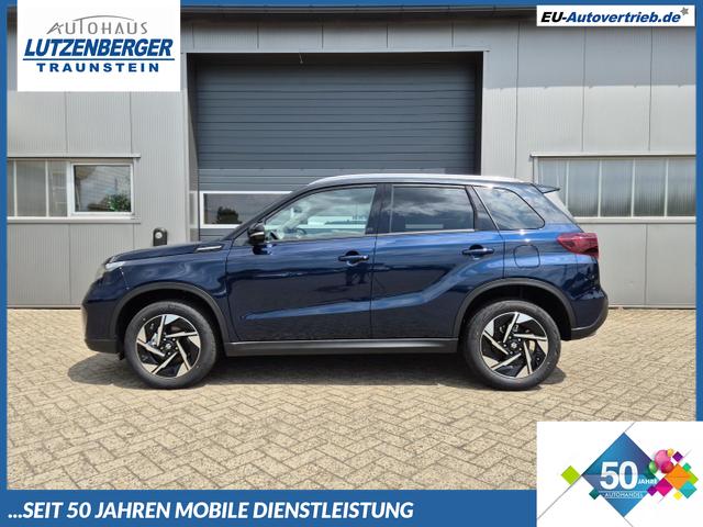 Suzuki Vitara - 1.4 Boosterjet 129PS Hybrid Comfort+ Teilleder mit Alcantara Navi Klimaautomatik Sitzheizung ACC PDC v+h Rückf.Kamera Suzuki-Radio Apple CarPlay Android Auto Touchscreen 2xKeyless 17-LM