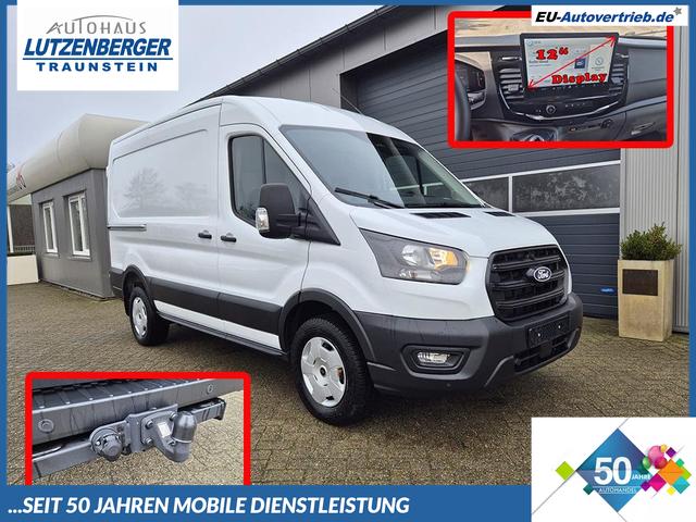 Ford Transit - L2H2 2.0 EcoBlue 165PS Trend Heckantrieb 3,5t 2-Sitzer AHK Sitzheizung Lenkradheizung Frontscheibe beheizb. Klimaautomatik PDC v+h Rückf.Kamera Bluetooth DAB Apple CarPlay Android Auto Tempomat Ganzj.Reifen