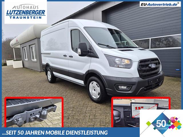 Ford Transit - L2H2 2.0 EcoBlue 130PS Trend 3,5t 2-Sitzer AHK Sitzheizung Lenkradheizung Frontscheibe beheizb. Klimaautomatik PDC v+h Rückf.Kamera Bluetooth DAB Apple CarPlay Android Auto Tempomat Ganzj.Reifen