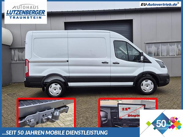 Ford Transit - L2H2 2.0 EcoBlue 130PS Trend 3,5t 3-Sitzer AHK Sitzheizung Lenkradheizung Frontscheibe beheizb. Klimaautomatik Bluetooth DAB Apple CarPlay Android Auto PDC v+h Rückf.Kamera Tempomat