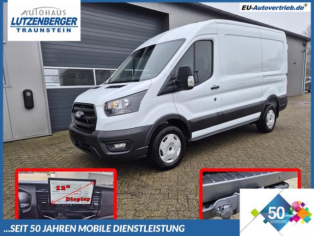 Ford Transit - L2H2 2.0 EcoBlue 130PS Trend 3,5t 3-Sitzer AHK Sitzheizung Lenkradheizung Frontscheibe beheizb. Klimaautomatik Bluetooth DAB Apple CarPlay Android Auto PDC v+h Rückf.Kamera Tempomat
