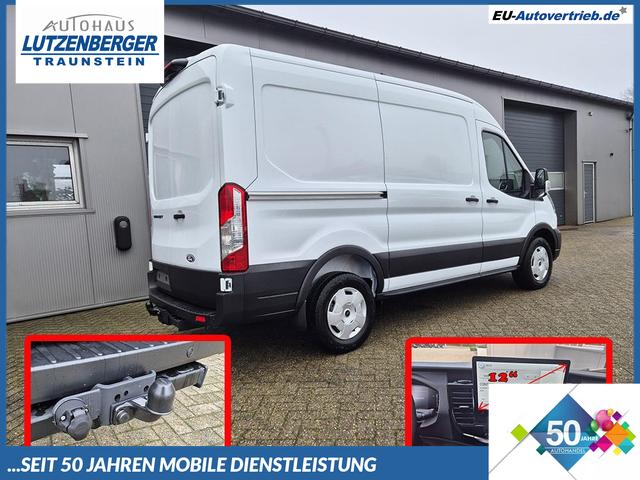 Ford Transit - L2H2 2.0 EcoBlue 130PS Trend 3,5t 3-Sitzer AHK Sitzheizung Lenkradheizung Frontscheibe beheizb. Klimaautomatik PDC v+h Rückf.Kamera Bluetooth DAB Apple CarPlay Android Auto Tempomat Ganzj.Reifen