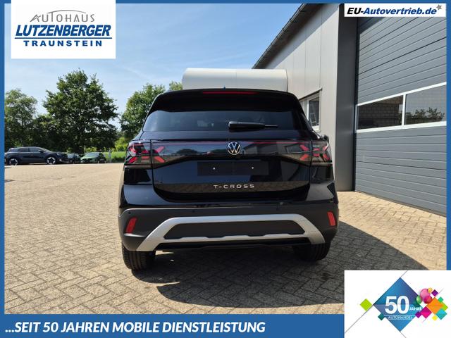 Volkswagen T-Cross - 1.0 TSI 116PS DSG Life LED-Matrix-Scheinwerfer Klimaautomatik Sitzheizung PDC Rückf.Kamera 17-LM abged.Scheiben 2xKeyless DAB+ Bluetooth Touchscreen Apple CarPlay Android Auto