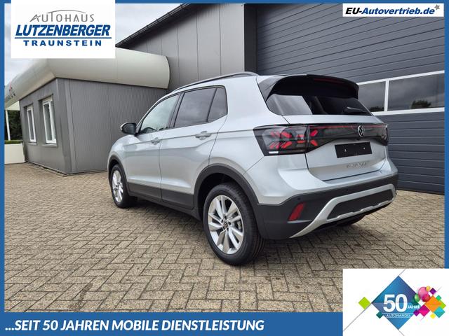 Volkswagen T-Cross - 1.0 TSI 116PS DSG Life LED-Matrix-Scheinwerfer Klimaautomatik Sitzheizung PDC Rückf.Kamera 17-LM abged.Scheiben 2xKeyless DAB+ Bluetooth Touchscreen Apple CarPlay Android Auto
