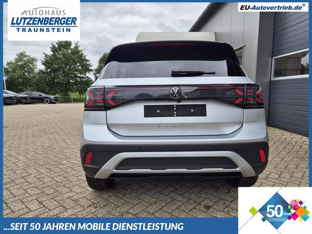 Volkswagen T-Cross - 1.0 TSI 116PS DSG Life LED-Matrix-Scheinwerfer Klimaautomatik Sitzheizung PDC Rückf.Kamera 17-LM abged.Scheiben 2xKeyless DAB+ Bluetooth Touchscreen Apple CarPlay Android Auto