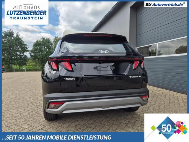 Hyundai TUCSON - 1.6 T-GDI 160PS Sitzheizung Lenkradheizung Klimaautomatik Navi 12,3"-Touchscreen DAB+ wireless Apple CarPlay + Android Auto PDC v+h Rückf.Kamera 2xKeyless 17-LM