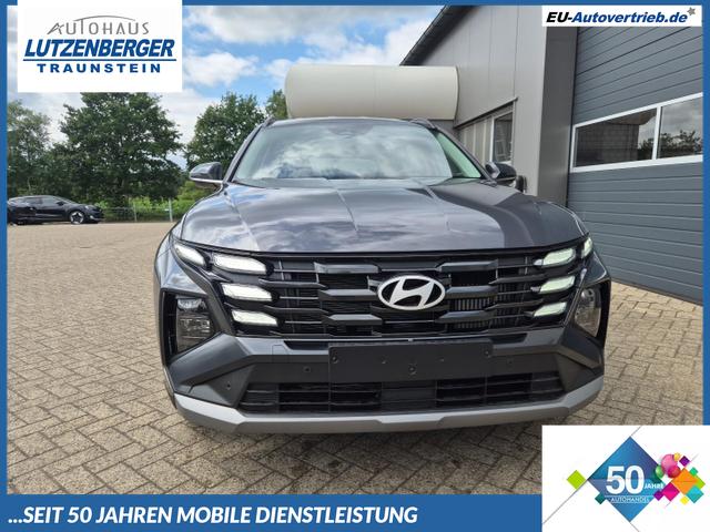 Hyundai TUCSON - 1.6 T-GDI 160PS Sitzheizung Lenkradheizung Klimaautomatik Navi 12,3"-Touchscreen DAB+ wireless Apple CarPlay + Android Auto PDC v+h Rückf.Kamera 2xKeyless 17-LM