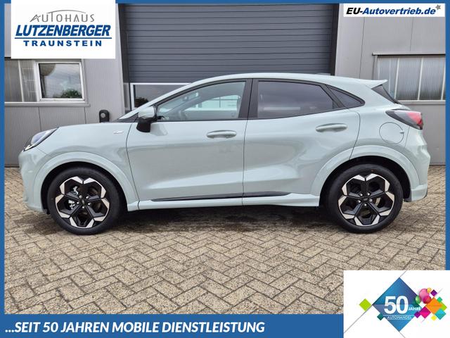 Ford Puma - ST-Line X 1.0 EcoBoost Hybrid 125PS Automatik Matrix-LED 4x Kamera AbstandsTempomat el.Heckklappe Premium Leder (Sensico) B+O-Sound Klimaautomatik Sitzheizung Lenkradheizung Frontscheibe beheizb. Ford-Navi SYNC4 Bluetooth Apple CarPlay Android Auto