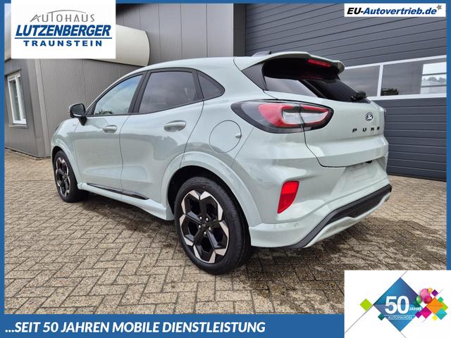 Ford Puma - ST-Line X 1.0 EcoBoost Hybrid 125PS Automatik Matrix-LED 4x Kamera AbstandsTempomat el.Heckklappe Premium Leder (Sensico) B+O-Sound Klimaautomatik Sitzheizung Lenkradheizung Frontscheibe beheizb. Ford-Navi SYNC4 Bluetooth Apple CarPlay Android Auto
