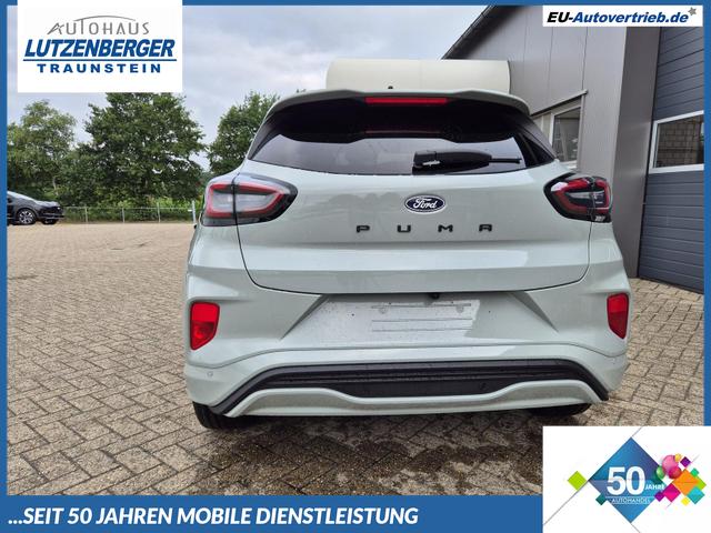 Ford Puma - ST-Line X 1.0 EcoBoost Hybrid 125PS Automatik Matrix-LED 4x Kamera AbstandsTempomat el.Heckklappe Premium Leder (Sensico) B+O-Sound Klimaautomatik Sitzheizung Lenkradheizung Frontscheibe beheizb. Ford-Navi SYNC4 Bluetooth Apple CarPlay Android Auto