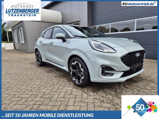 Ford Puma - ST-Line X 1.0 EcoBoost Hybrid 125PS Automatik Matrix-LED 4x Kamera AbstandsTempomat el.Heckklappe Premium Leder (Sensico) B+O-Sound Klimaautomatik Sitzheizung Lenkradheizung Frontscheibe beheizb. Ford-Navi SYNC4 Bluetooth Apple CarPlay Android Auto