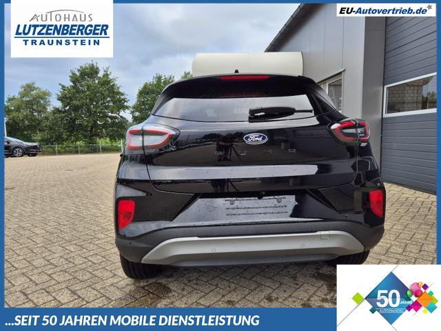 Ford Puma - Titanium 1.0 EcoBoost Hybrid 125PS Klimaautomatik Sitzheizung Lenkradheizung Frontscheibe beheizb. LED-Scheinwerfer Ford-Navi SYNC4 Bluetooth Apple CarPlay Android Auto PDC v+h 17-LM