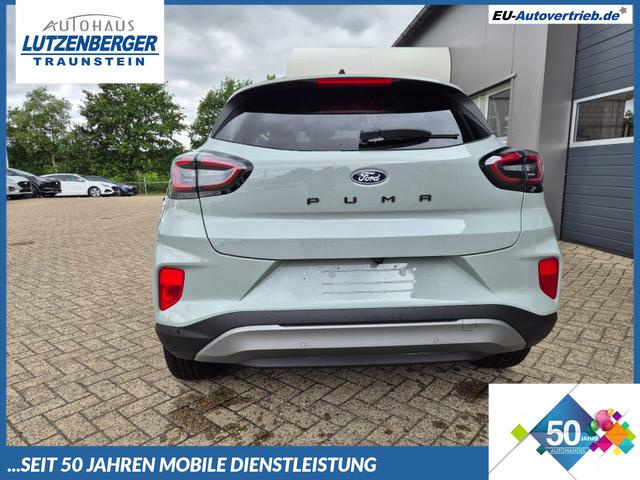 Ford Puma - Titanium 1.0 EcoBoost Hybrid 125PS Klimaautomatik Sitzheizung Lenkradheizung Frontscheibe beheizb. LED-Scheinwerfer Ford-Navi SYNC4 Bluetooth Apple CarPlay Android Auto PDC v+h 17-LM