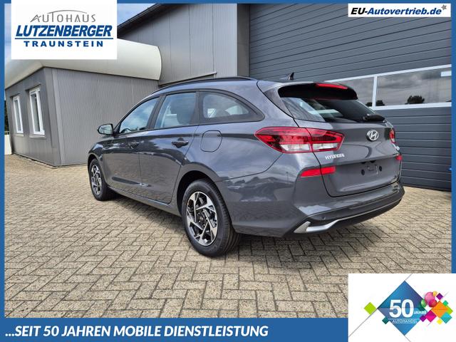Hyundai i30 Kombi - 1.0 T-GDI 100PS Automatik AbstandsTempomat Toter-Winkel-Assistent Sitzheizung Lenkradheizung Klimaautomatik Navi 10,25"-Touchscreen DAB+ wireless Apple CarPlay + Android Auto PDC v+h Rückf.Kamera 16-LM