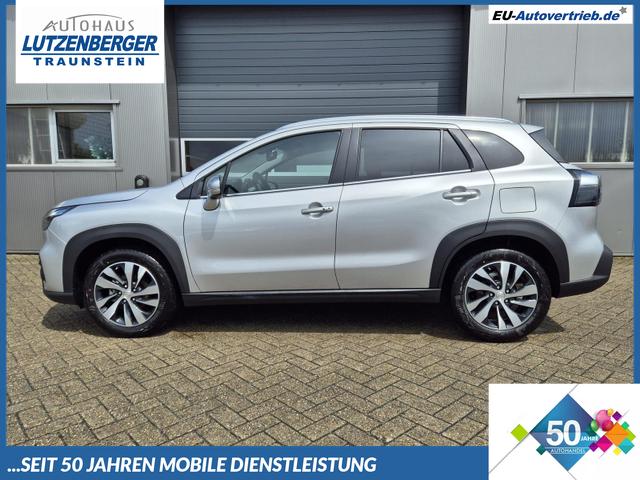 Suzuki S-Cross - Comfort+ 129PS MHEV 4x4 ALLGRIP 1.4 Boosterjet Teil-Leder Navi Klimaautomatik Sitzheizung ACC PDC v+h Rückf.Kamera Suzuki-Radio Apple CarPlay Android Auto Touchscreen 2xKeyless 17-LM