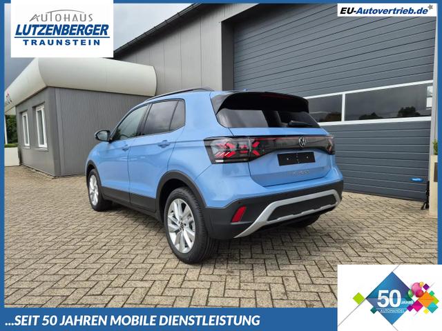 Volkswagen T-Cross - 1.0 TSI 116PS DSG Life LED-Matrix-Scheinwerfer Klimaautomatik Sitzheizung PDC Rückf.Kamera 17-LM abged.Scheiben 2xKeyless DAB+ Bluetooth Touchscreen Apple CarPlay Android Auto