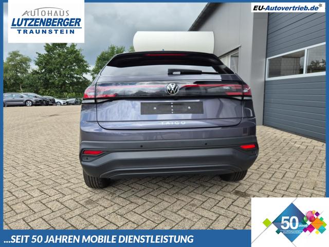 Volkswagen Taigo - 1.0 TSI 116PS DSG Life LED-Matrix-Scheinwerfer Klimaautomatik Sitzheizung PDC R&uuml;ckf.Kamera 17-LM abged.Scheiben 2xKeyless DAB+ Bluetooth Touchscreen Apple CarPlay Android Auto