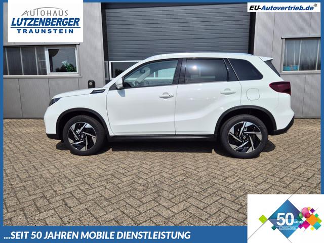 Suzuki Vitara - Comfort+ 129PS MHEV 4x4 ALLGRIP 1.4 Boosterjet Allrad Teilleder mit Alcantara Navi Klimaautomatik Sitzheizung ACC PDC v+h Rückf.Kamera Suzuki-Radio Apple CarPlay Android Auto Touchscreen 2xKeyless 17-LM