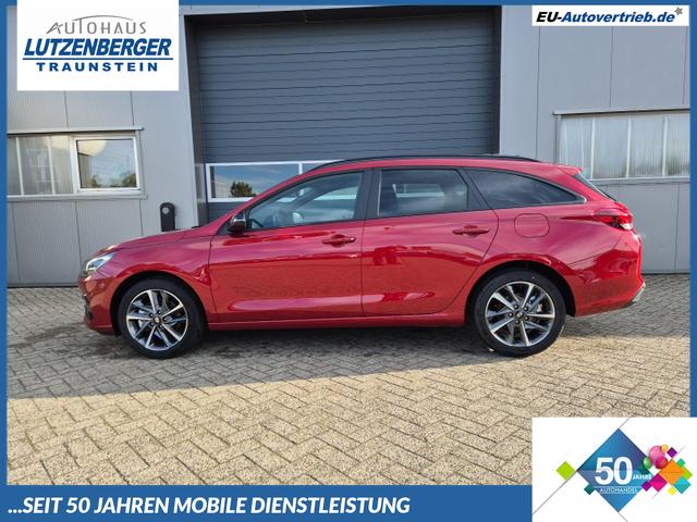 Hyundai i30 Kombi - 1.5 T-GDI 95PS Sitzheizung Lenkradheizung Klimaautomatik ACC Navi Apple CarPlay + Android Auto PDC v+h Rückf.Kamera 17-LM