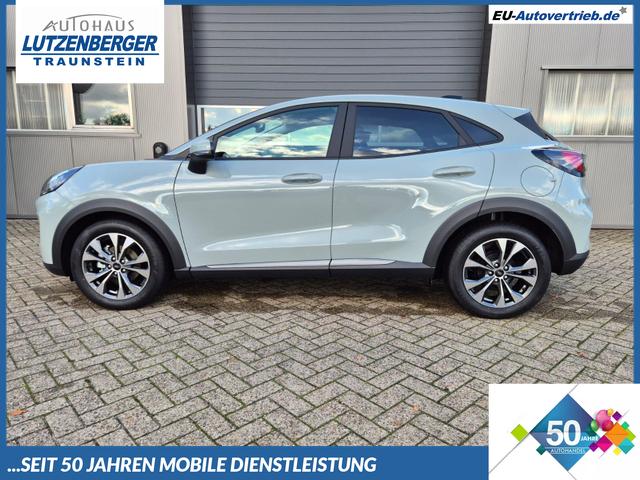 Ford Puma - Titanium 1.0 EcoBoost Hybrid 125PS Automatik Klimaautomatik Sitzheizung Lenkradheizung Frontscheibe beheizb. LED-Scheinwerfer Ford-Navi SYNC4 Bluetooth Apple CarPlay Android Auto PDC v+h 17-LM
