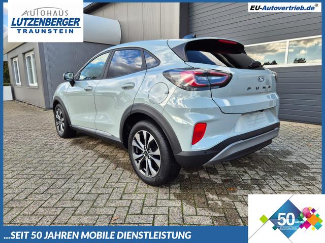 Ford Puma - Titanium 1.0 EcoBoost Hybrid 125PS Automatik Klimaautomatik Sitzheizung Lenkradheizung Frontscheibe beheizb. LED-Scheinwerfer Ford-Navi SYNC4 Bluetooth Apple CarPlay Android Auto PDC 17-LM