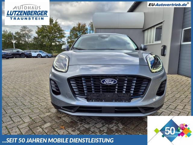 Ford Puma - Titanium 1.0 EcoBoost Hybrid 125PS Automatik Klimaautomatik Sitzheizung Lenkradheizung Frontscheibe beheizb. LED-Scheinwerfer Ford-Navi SYNC4 Bluetooth Apple CarPlay Android Auto PDC v+h 17-LM