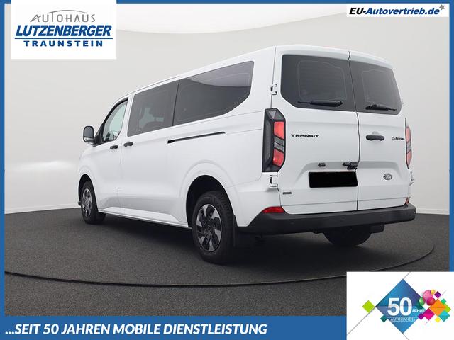 Ford Transit Custom - Kombi 9-Sitzer L2 2.5 Duratec PHEV 233PS Automatik Trend 3,4t Klimaautomatik Frontscheibe beheizb. Rückf.kamera PDC v+h Tempomat Navi Bluetooth Touchscreen Apple CarPlay Android Auto Ganzj.Reifen