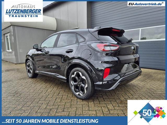 Ford Puma - ST-Line X 1.0 EcoBoost Hybrid 125PS Automatik NEUES MODELL 360°Kamera AbstandsTempomat el.Heckklappe Premium Leder (Sensico) B+O-Sound Klimaautomatik Sitzheizung Lenkradheizung Frontscheibe beheizb. Ford-Navi SYNC4 Bluetooth Apple CarPlay Android A