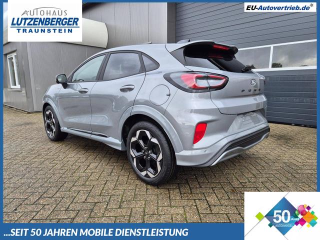 Ford Puma - ST-Line X 1.0 EcoBoost Hybrid 125PS Automatik NEUES MODELL 360°Kamera AbstandsTempomat el.Heckklappe Premium Leder (Sensico) B+O-Sound Klimaautomatik Sitzheizung Lenkradheizung Frontscheibe beheizb. Ford-Navi SYNC4 Bluetooth Apple CarPlay Android A
