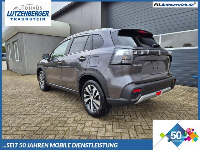 Suzuki S-Cross - Comfort+ 129PS MHEV 1.4 Boosterjet Teilleder Navi Klimaautomatik Sitzheizung ACC PDC v+h 4x Kamera Suzuki-Radio Apple CarPlay Android Auto Touchscreen 2xKeyless 17-LM