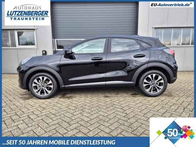 Ford Puma - Titanium 1.0 EcoBoost Hybrid 125PS Automatik Klimaautomatik Sitzheizung Lenkradheizung Frontscheibe beheizb. LED-Scheinwerfer Ford-Navi SYNC4 Bluetooth Apple CarPlay Android Auto PDC 17-LM