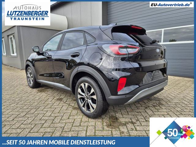 Ford Puma - Titanium 1.0 EcoBoost Hybrid 125PS Automatik Klimaautomatik Sitzheizung Lenkradheizung Frontscheibe beheizb. LED-Scheinwerfer Ford-Navi SYNC4 Bluetooth Apple CarPlay Android Auto PDC 17-LM
