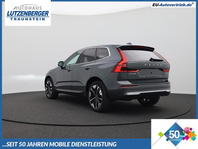 Volvo XC60 - T6 Ultra AWD PHEV 350PS Automatik elektr. PanoDach Nappaleder 360°Kamera PDC v+h ACC el.Heckklappe Harma/Kadon-Sound Klimaautomatik Standheizung Sitzheizung Lenkradheizung Frontscheibe beheizb. Navi Apple CarPlay Android Auto 20-LM