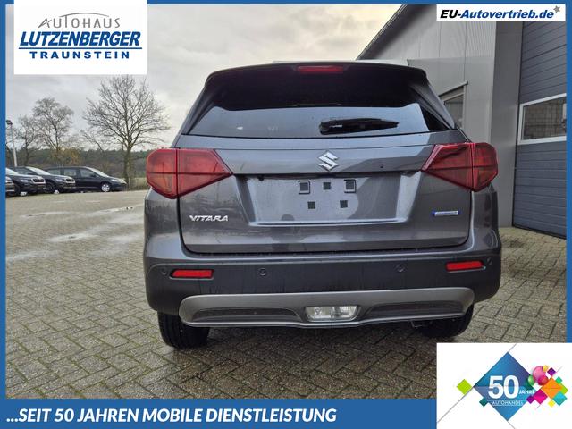 Suzuki Vitara - Comfort+ 110PS Automatik MHEV 4x4 ALLGRIP 1.4 Boosterjet Allrad Teilleder Navi Klimaautomatik Sitzheizung ACC PDC v+h Rückf.Kamera Suzuki-Radio Apple CarPlay Android Auto Touchscreen 2xKeyless 17-LM