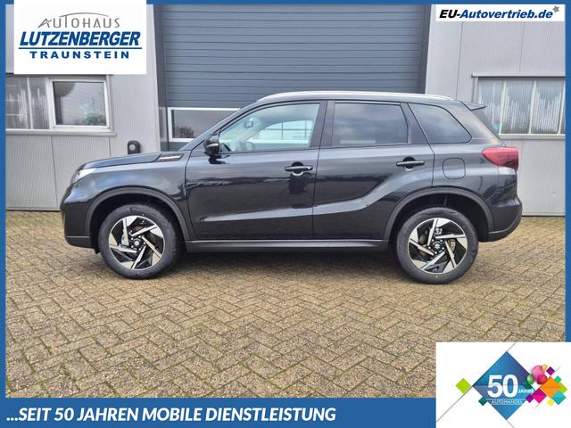 Suzuki Vitara - Comfort+ 110PS Automatik MHEV 4x4 ALLGRIP 1.4 Boosterjet Allrad Teilleder Navi Klimaautomatik Sitzheizung ACC PDC v+h Rückf.Kamera Suzuki-Radio Apple CarPlay Android Auto Touchscreen 2xKeyless 17-LM