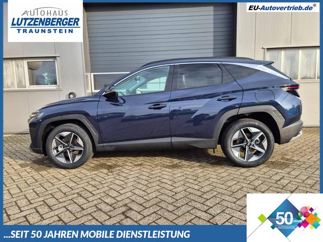 Hyundai TUCSON - Trend 1.6 T-GDI 150PS Automatik TZ 2026 Teil-Leder Sitzheizung v+h Lenkradheizung Klimaautomatik Navi Touchscreen DAB+ Apple CarPlay + Android Auto PDC R&uuml;ckf.-Kamera Matrix-LED-Scheinw.