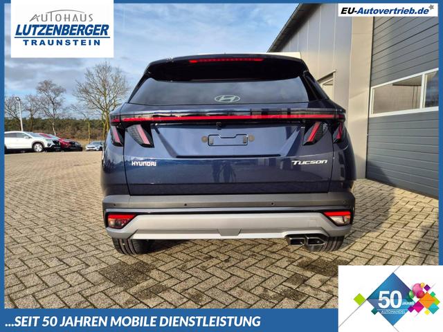 Hyundai TUCSON - Trend 1.6 T-GDI 150PS Automatik TZ 2026 Teil-Leder Sitzheizung v+h Lenkradheizung Klimaautomatik Navi Touchscreen DAB+ Apple CarPlay + Android Auto PDC R&uuml;ckf.-Kamera Matrix-LED-Scheinw.