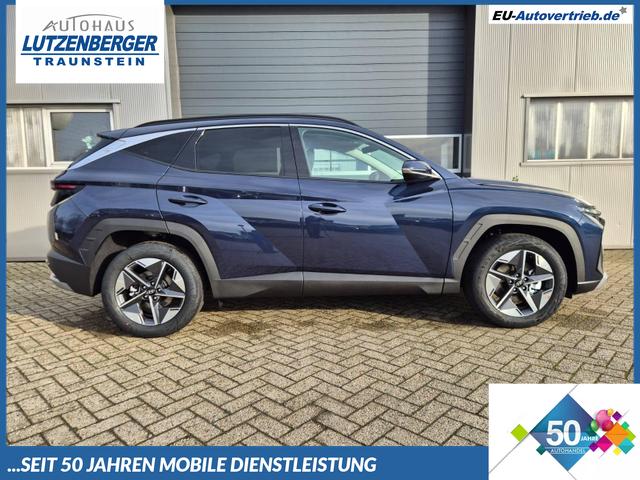 Hyundai TUCSON - Trend 1.6 T-GDI 150PS Automatik TZ 2026 Teil-Leder Sitzheizung v+h Lenkradheizung Klimaautomatik Navi Touchscreen DAB+ Apple CarPlay + Android Auto PDC R&uuml;ckf.-Kamera Matrix-LED-Scheinw.