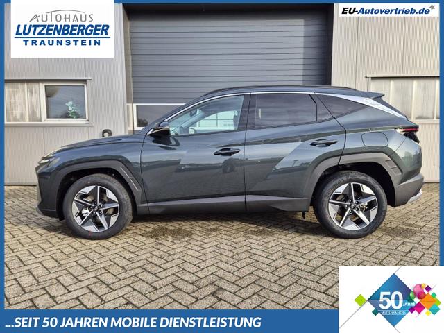 Hyundai TUCSON - Trend 1.6 T-GDI 150PS Automatik TZ 2026 Teil-Leder Sitzheizung v+h Lenkradheizung Klimaautomatik Navi Touchscreen DAB+ Apple CarPlay + Android Auto PDC R&uuml;ckf.-Kamera Matrix-LED-Scheinw.