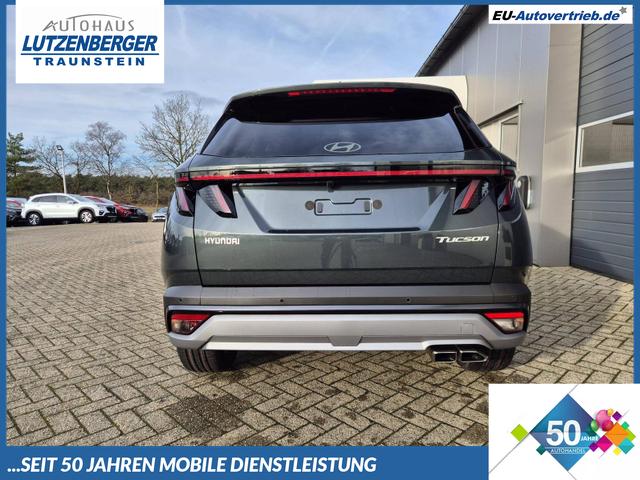 Hyundai TUCSON - Trend 1.6 T-GDI 150PS Automatik TZ 2026 Teil-Leder Sitzheizung v+h Lenkradheizung Klimaautomatik Navi Touchscreen DAB+ Apple CarPlay + Android Auto PDC R&uuml;ckf.-Kamera Matrix-LED-Scheinw.
