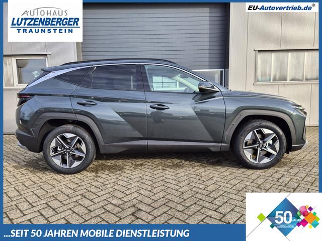 Hyundai TUCSON - Trend 1.6 T-GDI 150PS Automatik TZ 2026 Teil-Leder Sitzheizung v+h Lenkradheizung Klimaautomatik Navi Touchscreen DAB+ Apple CarPlay + Android Auto PDC R&uuml;ckf.-Kamera Matrix-LED-Scheinw.