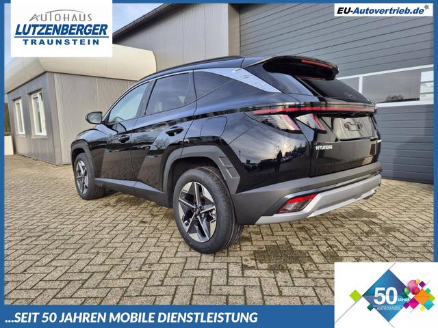 Hyundai TUCSON - Trend 1.6 T-GDI 150PS Automatik TZ 2026 Teil-Leder Sitzheizung v+h Lenkradheizung Klimaautomatik Navi Touchscreen DAB+ Apple CarPlay + Android Auto PDC R&uuml;ckf.-Kamera Matrix-LED-Scheinw.