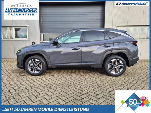 Hyundai TUCSON - Trend 1.6 T-GDI 150PS Automatik TZ 2026 Teil-Leder Sitzheizung v+h Lenkradheizung Klimaautomatik Navi Touchscreen DAB+ Apple CarPlay + Android Auto PDC R&uuml;ckf.-Kamera Matrix-LED-Scheinw.