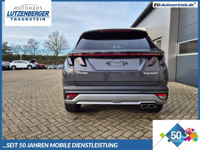 Hyundai TUCSON - Trend 1.6 T-GDI 150PS Automatik TZ 2026 Teil-Leder Sitzheizung v+h Lenkradheizung Klimaautomatik Navi Touchscreen DAB+ Apple CarPlay + Android Auto PDC R&uuml;ckf.-Kamera Matrix-LED-Scheinw.