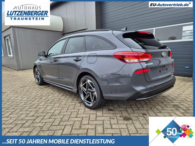 Hyundai i30 Kombi - 1.6 T-GDI 150PS Automatik N-Line MY2026 Sitzheizung Lenkradheizung Klimaautomatik Navi 10,3"-Touchscreen Bluelink Apple CarPlay + Android Auto PDC v+h R&uuml;ckf.Kamera 18-LM