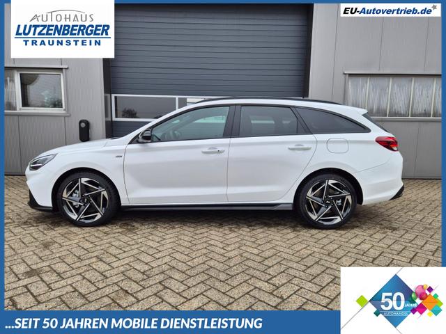 Hyundai i30 Kombi - 1.6 T-GDI 150PS Automatik N-Line MY2026 Sitzheizung Lenkradheizung Klimaautomatik Navi 10,3"-Touchscreen Bluelink Apple CarPlay + Android Auto PDC v+h R&uuml;ckf.Kamera 18-LM