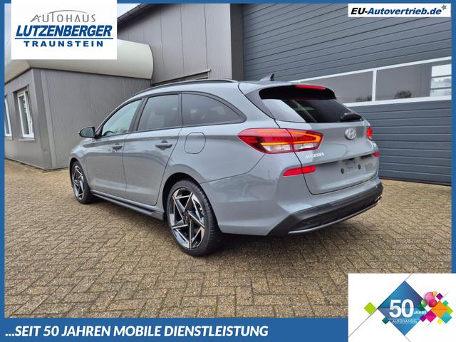 Hyundai i30 Kombi - 1.6 T-GDI 150PS Automatik N-Line MY2026 Sitzheizung Lenkradheizung Klimaautomatik Navi 10,3"-Touchscreen Bluelink Apple CarPlay + Android Auto PDC v+h R&uuml;ckf.Kamera 18-LM