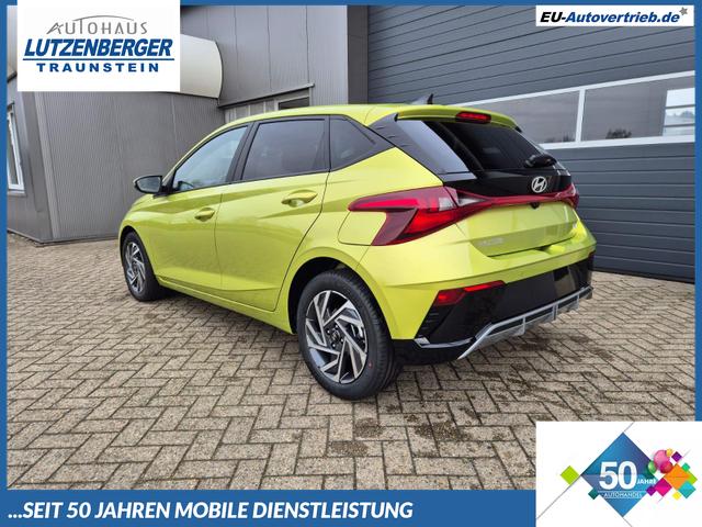 Hyundai i20 - 1.0 T-GDI 90PS Trend Automatik 5-t&uuml;rig Klimaautomatik Sitzheizung Lenkradheizung R&uuml;ckf.Kamera PDC Apple CarPlay Android Auto Tempomat Touchscreen 16"LM