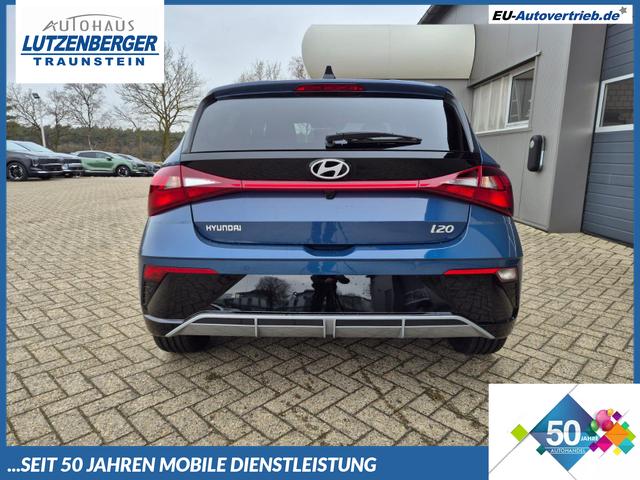 Hyundai i20 - 1.0 T-GDI 90PS Trend Automatik 5-t&uuml;rig Klimaautomatik Sitzheizung Lenkradheizung R&uuml;ckf.Kamera PDC Apple CarPlay Android Auto Tempomat Touchscreen 16"LM