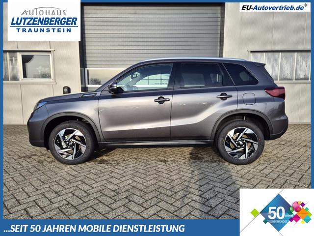 Suzuki Vitara - Comfort+ 110PS Automatik MHEV 1.4 Boosterjet Teilleder Navi Klimaautomatik Sitzheizung ACC PDC v+h R&uuml;ckf.Kamera Suzuki-Radio Apple CarPlay Android Auto Touchscreen 2xKeyless 17-LM